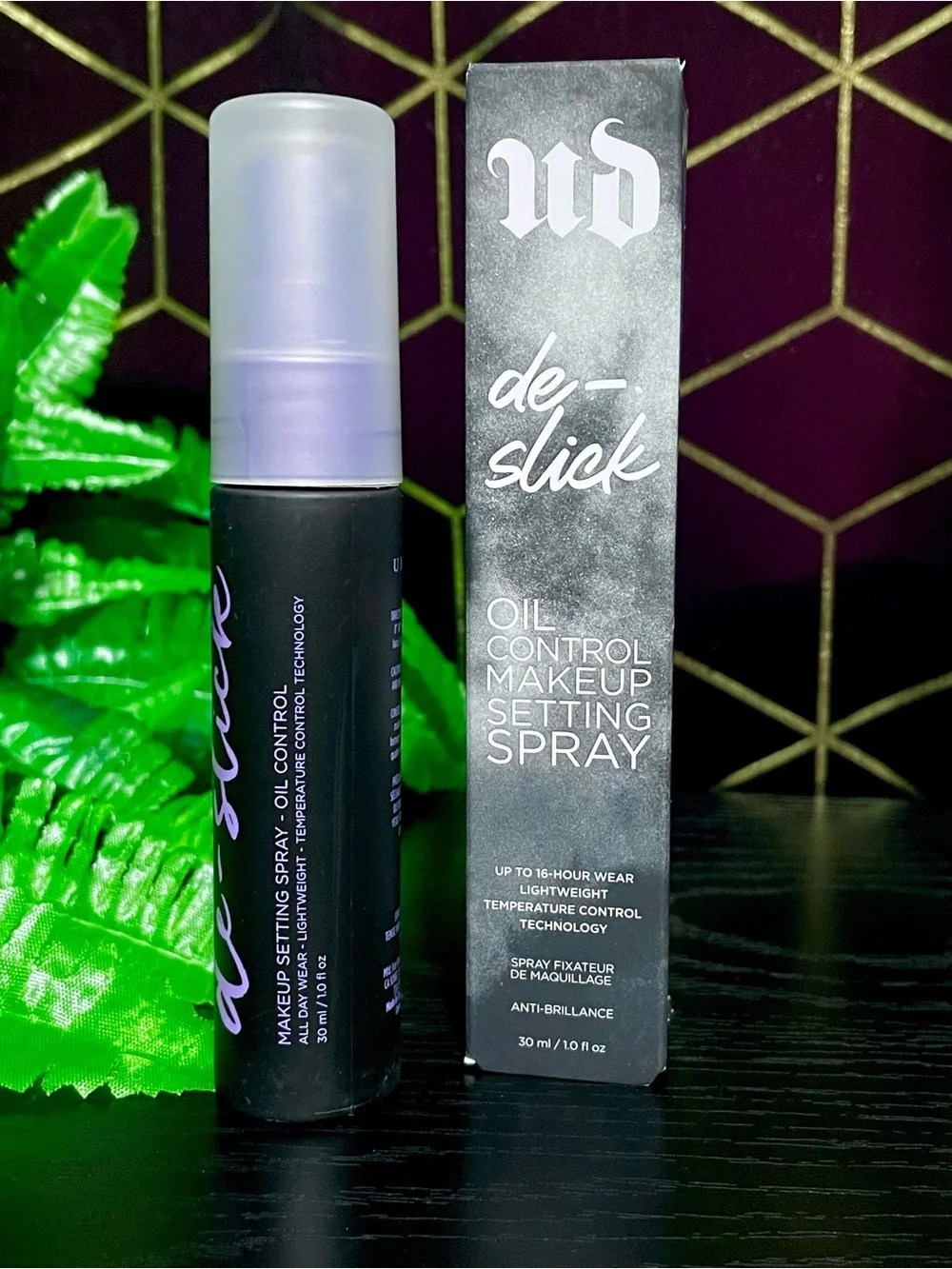 Urban Decay De-Slick Oil Control Makeup Setting Spray